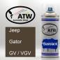 Preview: Jeep, Gator, GV / VGV: 400ml Sprühdose, von ATW Autoteile West.